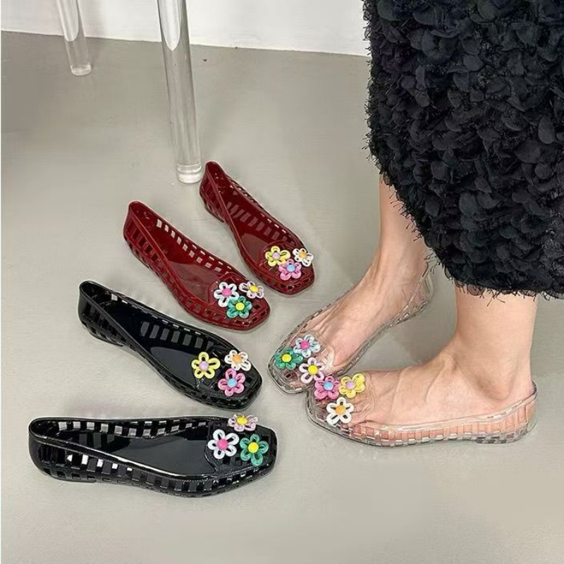 Women Fashion Store - 속이 빈 귀여운 도파민 슈즈 시크