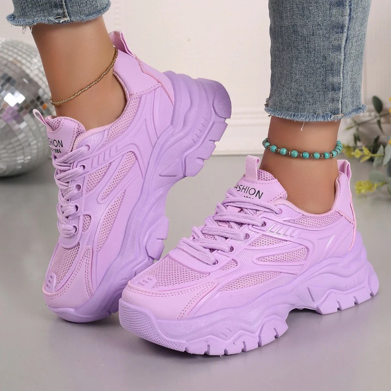 Women'S Fashion Tennis Shoes - 2025년 신상 여성 스니커즈 패션 청키