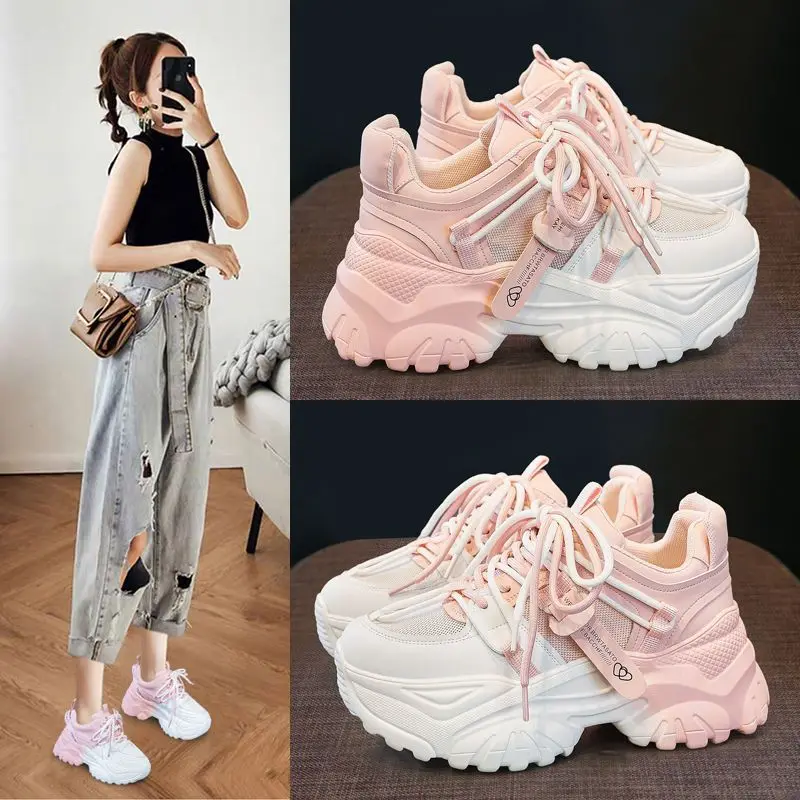 Women'S Fashion Tennis Shoes - 여성 신발 캐주얼 신발 봄 운동화