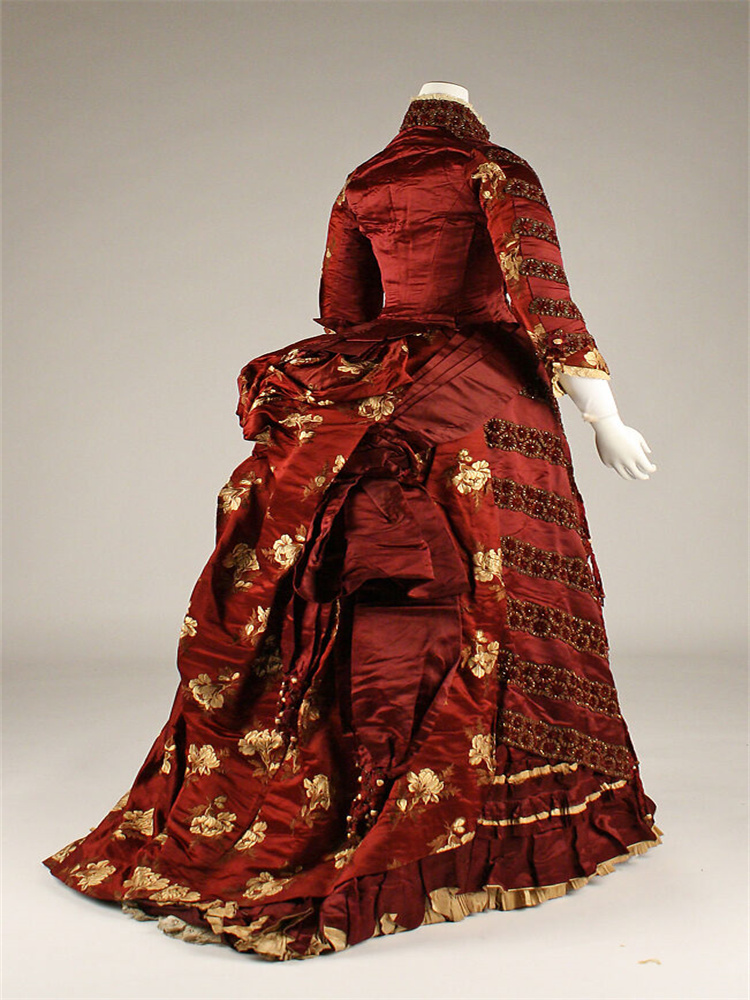Women'S Fashion Victorian Era - 1890년대 빅토리아 시대 레드 에드워디안 데이