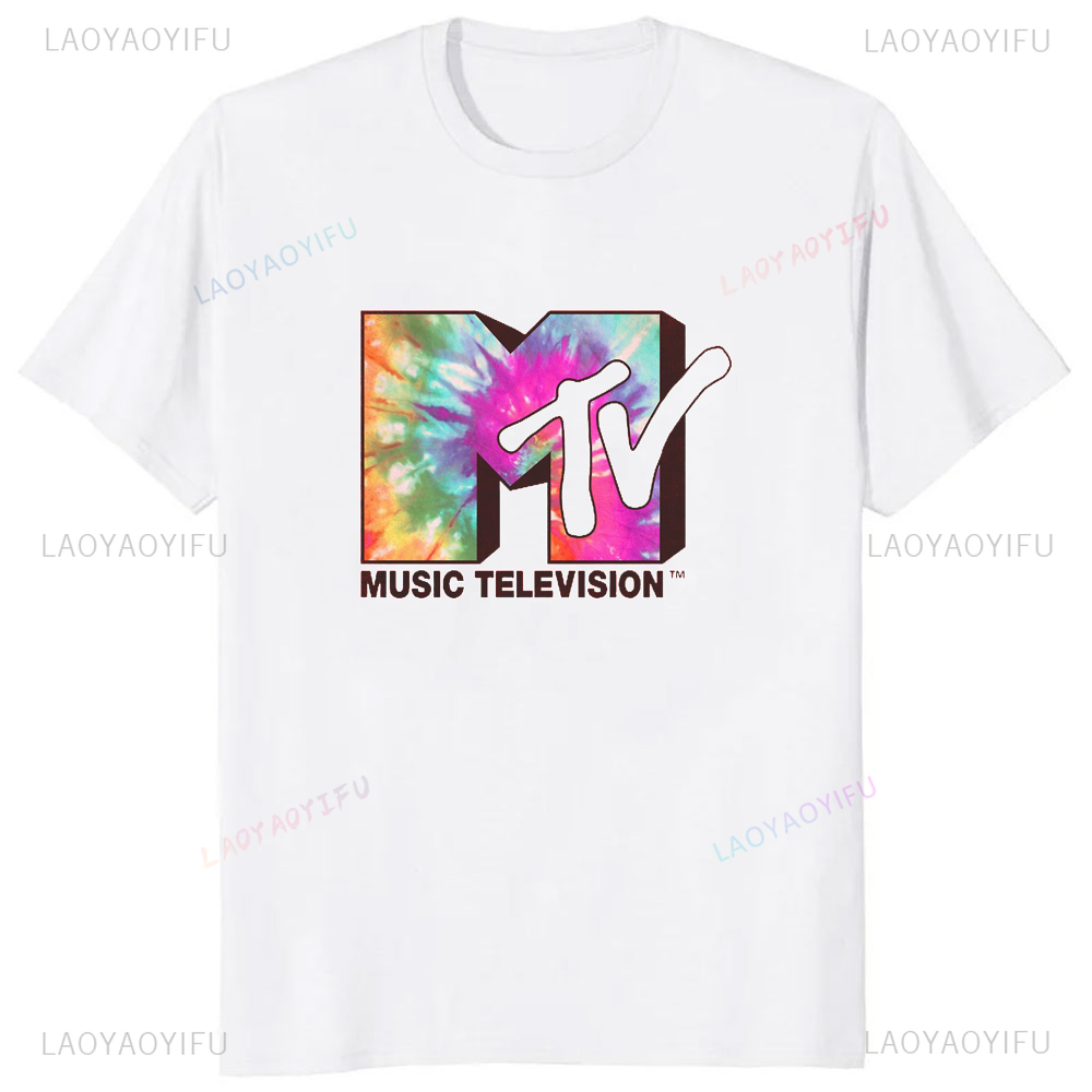 Women Fashion Logo Design - 클래식 MTV 레트로 디자인 로고 프린트