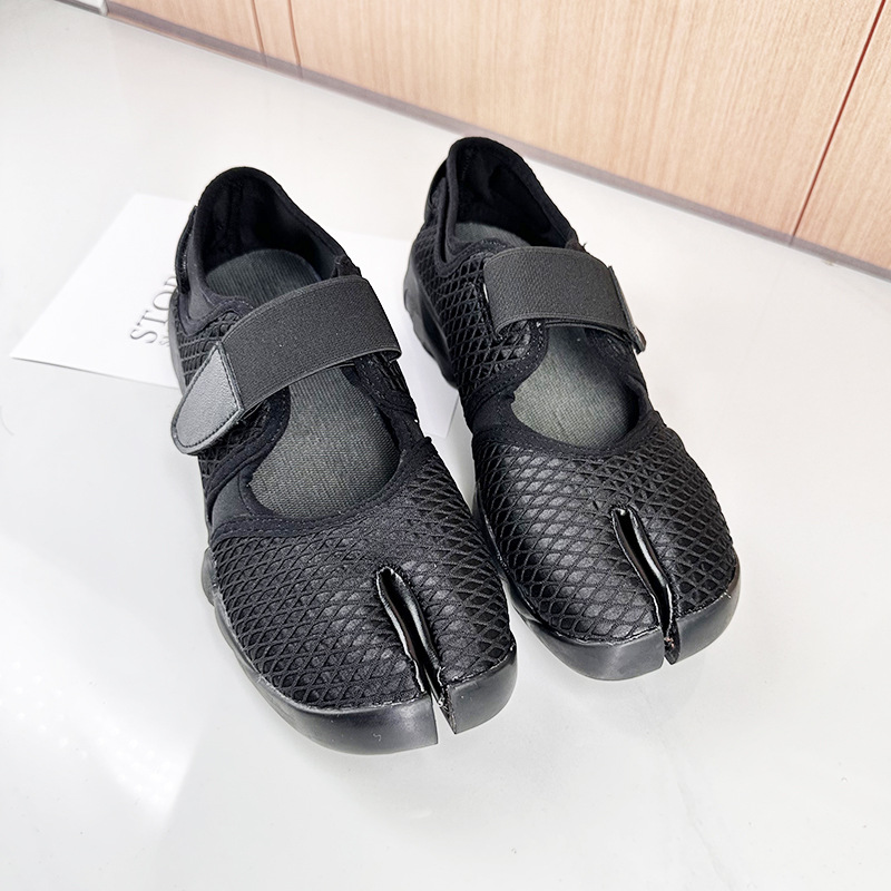 Women'S Fashion Velcro Sneakers - 타비 뉴 패션 벨트 버클 슈즈