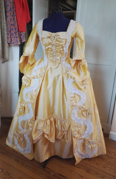 Women Fashion Gown - 로코코 패션 드레스 의상 여성 소녀