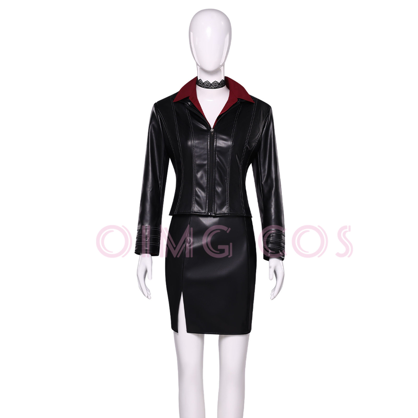 게임 레지던트 이블 에이다 웡 가죽 자켓 코스프레 의상 - Women Fashion Jackets 리뷰 및 가격