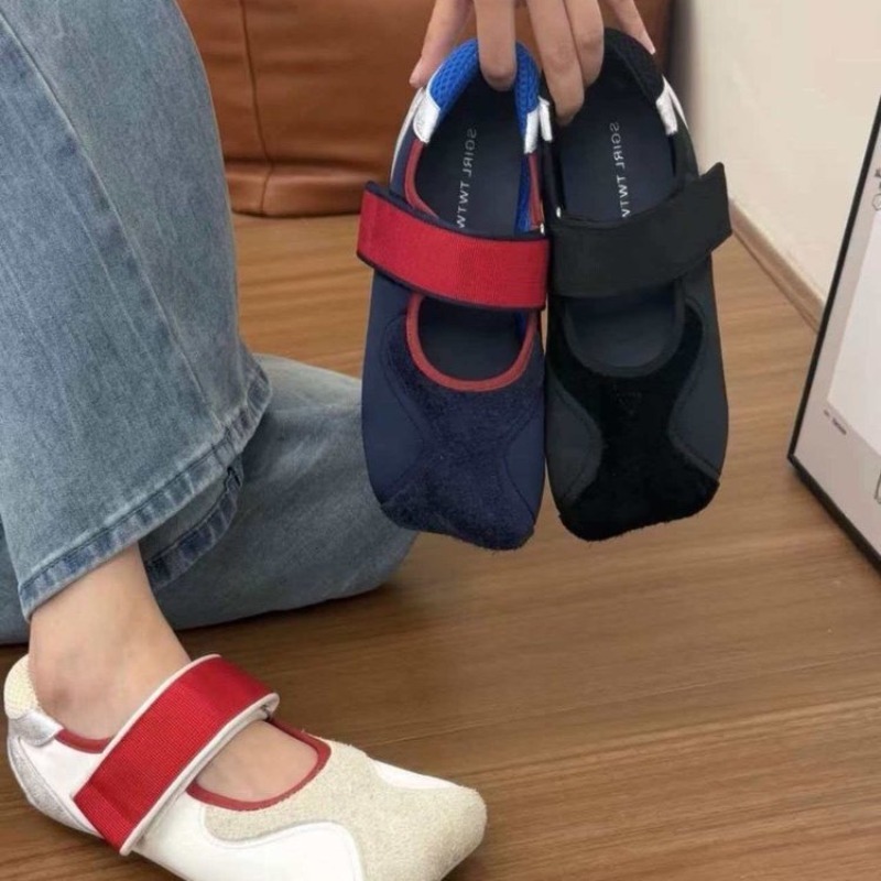 2026 뉴 스퀘어 헤드 못생긴 귀여운 벨크로 제인 슈 - Women'S Fashion Velcro Sneakers 리뷰 및 가격