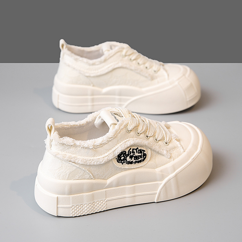 여성용 플랫폼 스니커즈 화이트 테니스 신발, 캐주얼 로 - Women'S Fashion Tennis Shoes 리뷰 및 가격