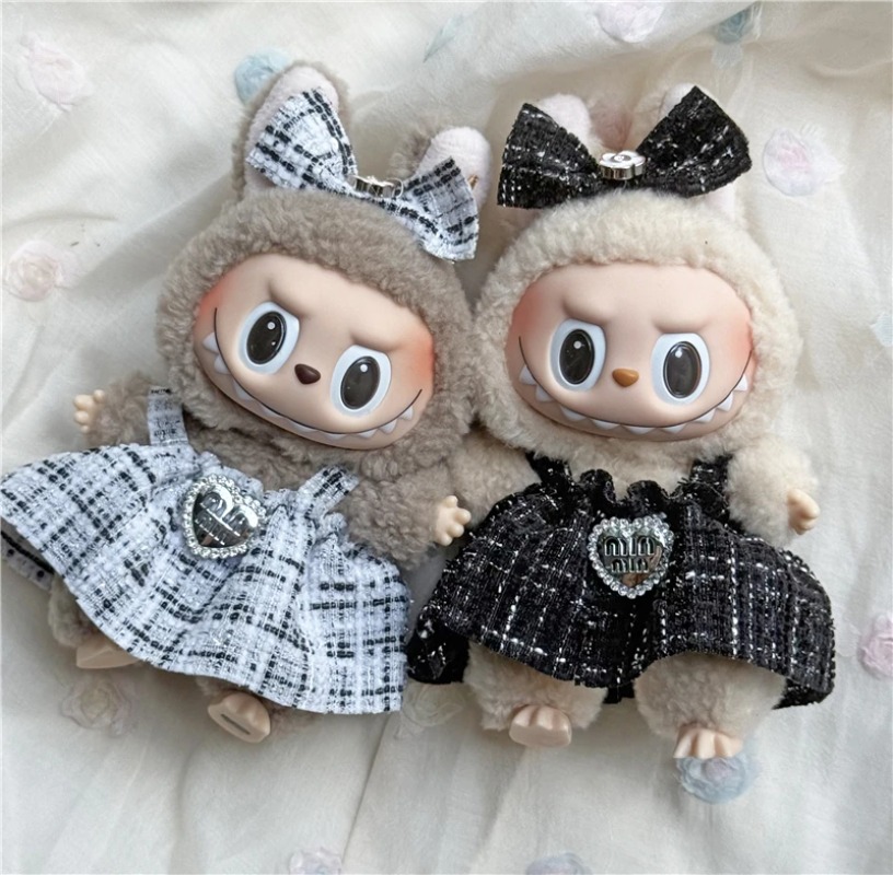 15 17cm 라부부 인형용 귀여운 치마 의상 컬러풀  - Women'S Fashion Kilt 리뷰 및 가격