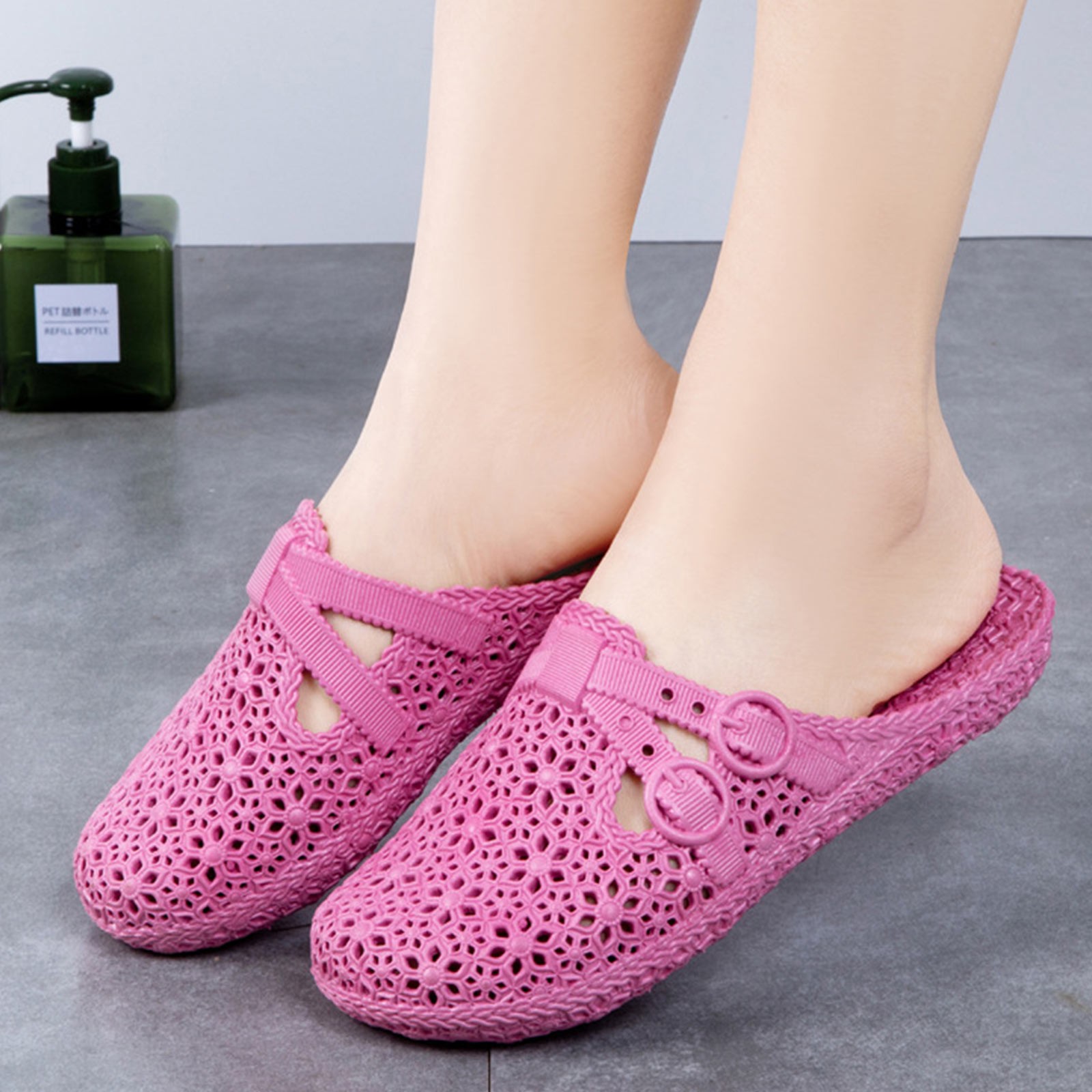 랩토 통기성 슬리퍼 여름 야외 천공 신발 홈 패션 캐주 - Women Fashion Store 리뷰 및 가격