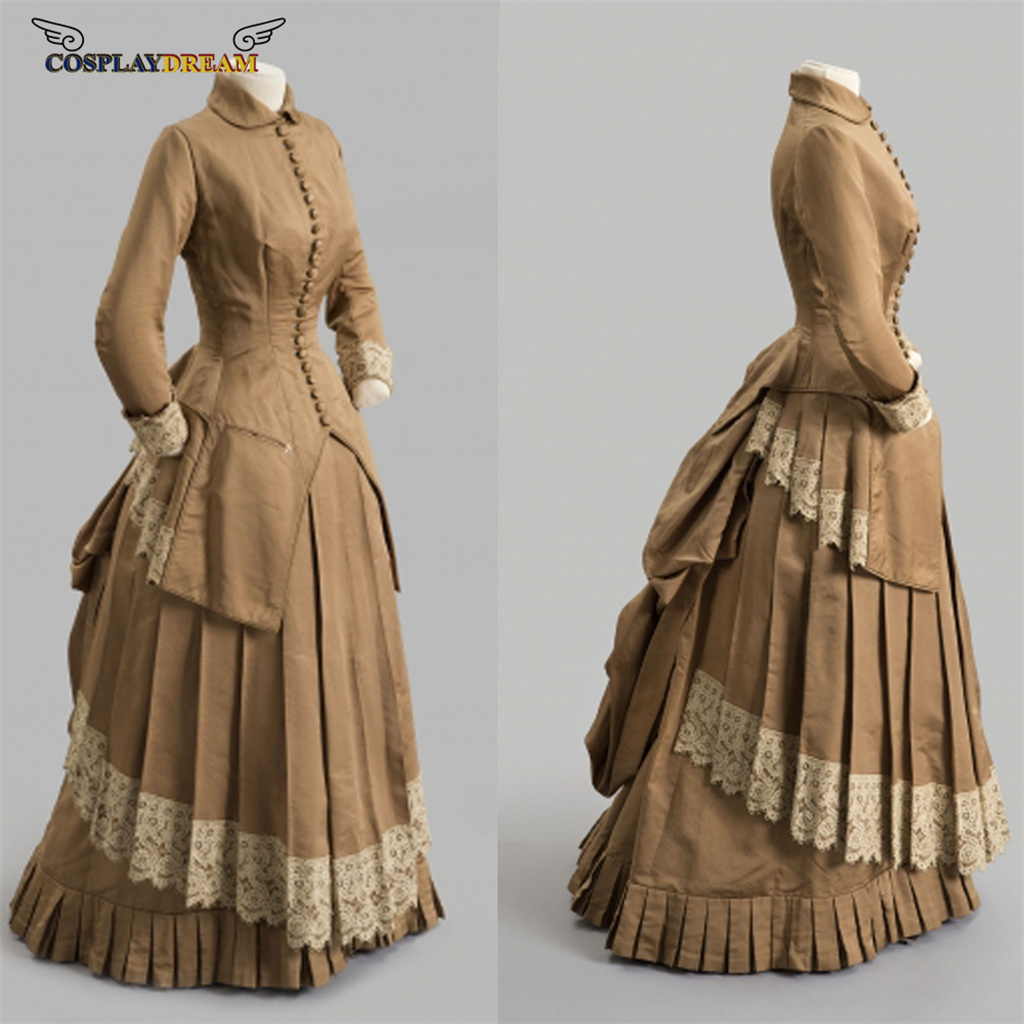 19세기 패션 드레스 빅토리아 시대 버슬 볼 가운 드레 - Women Fashion Gown 리뷰 및 가격