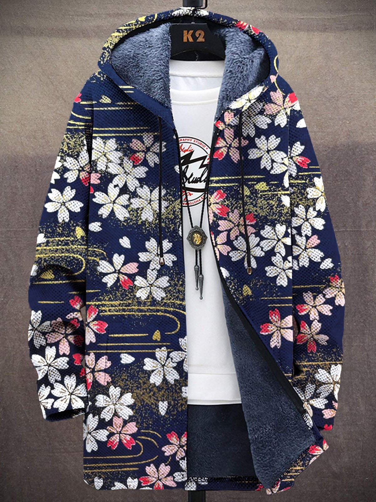 유니섹스 화려한 꽃무늬 플러시 스웨터 가디건 두꺼운 긴 - Longline Cardigan Knit 리뷰 및 가격