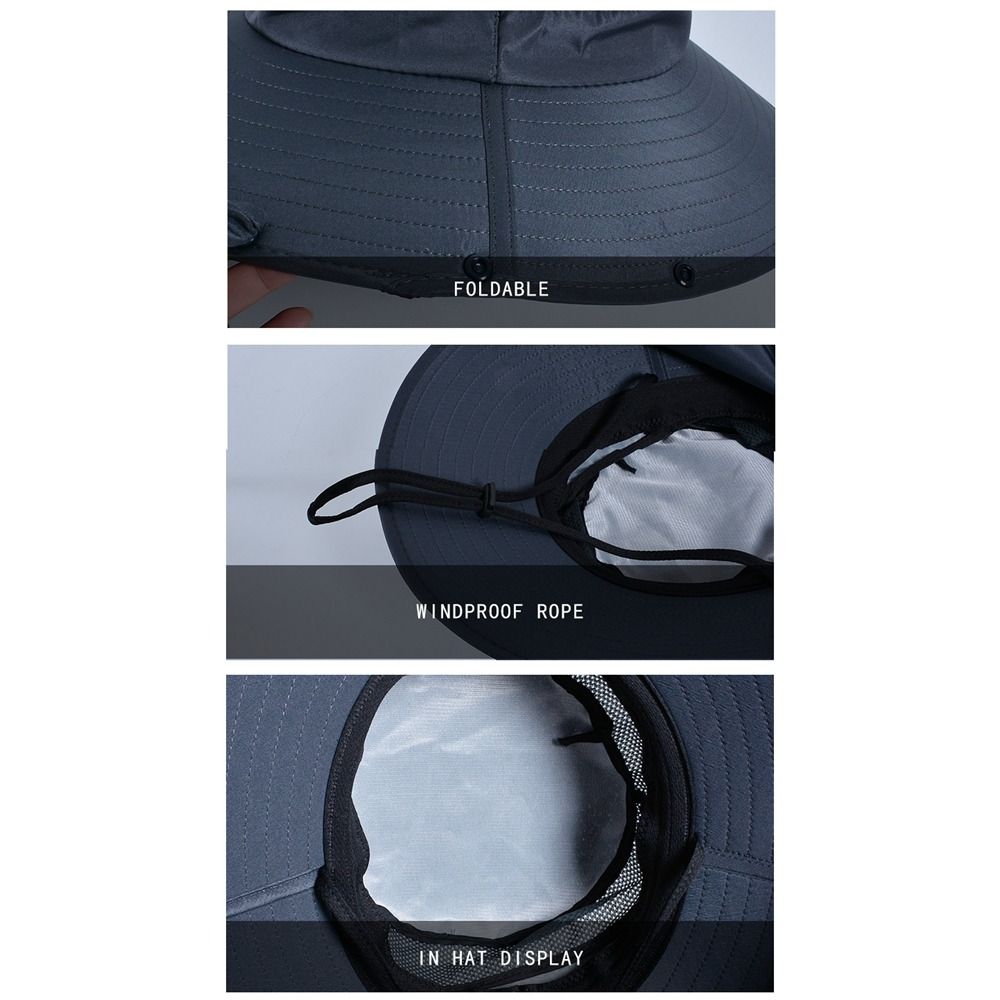 패션 의류 남성용 햇빛 가리개 모자 큰 챙 탈부착 가능 - Women Fashion Hats 리뷰 및 가격