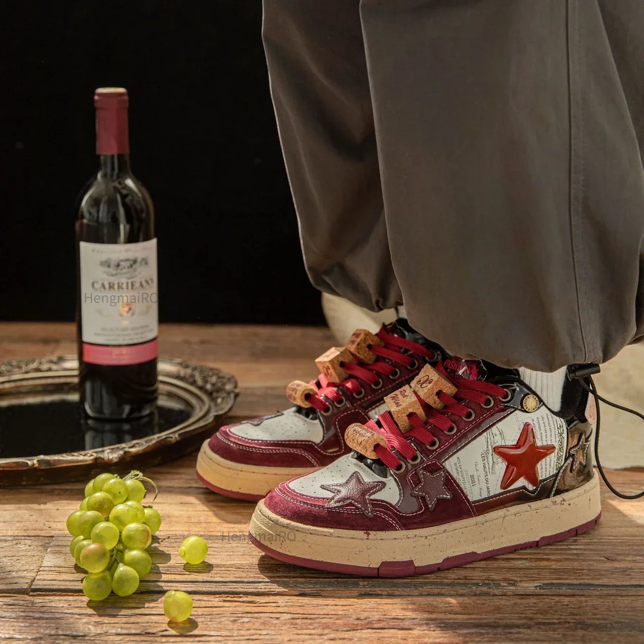 여성 스니커즈 남성 레트로 스타 Y2K 펑크 랩 스트릿 - Women'S Fashion Tennis Shoes 리뷰 및 가격