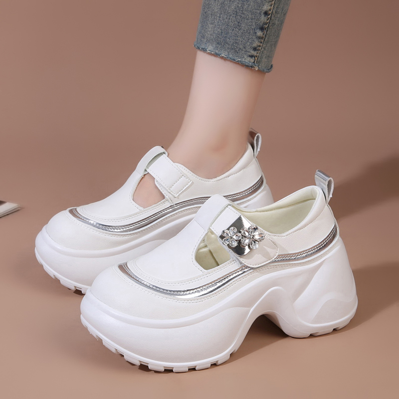2025년 가을 여성용 패션 글리터 장식 캐주얼 슈즈, - Women'S Fashion Velcro Sneakers 리뷰 및 가격