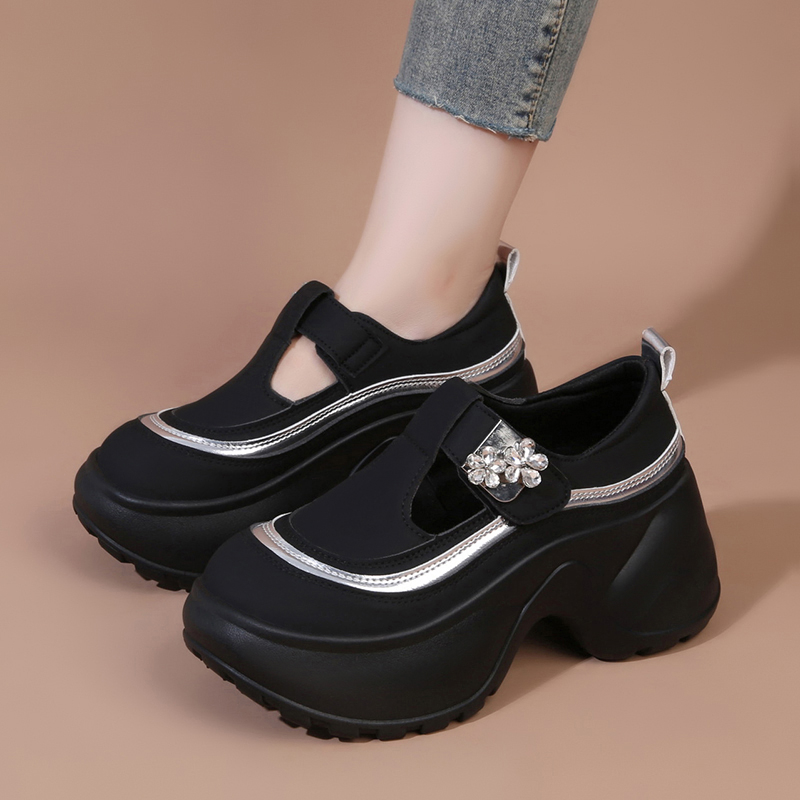 2025년 가을 여성용 패션 글리터 장식 캐주얼 슈즈, - Women'S Fashion Velcro Sneakers 리뷰 및 가격