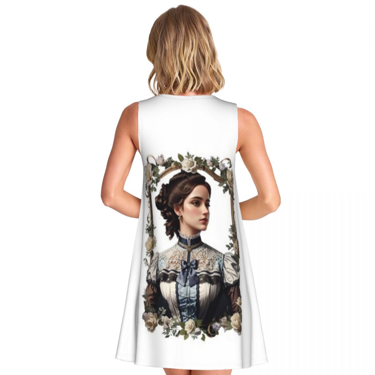빅토리아 시대 여성용 민소매 유학 여행 칵테일 드레스  - Women'S Fashion Victorian Era 리뷰 및 가격