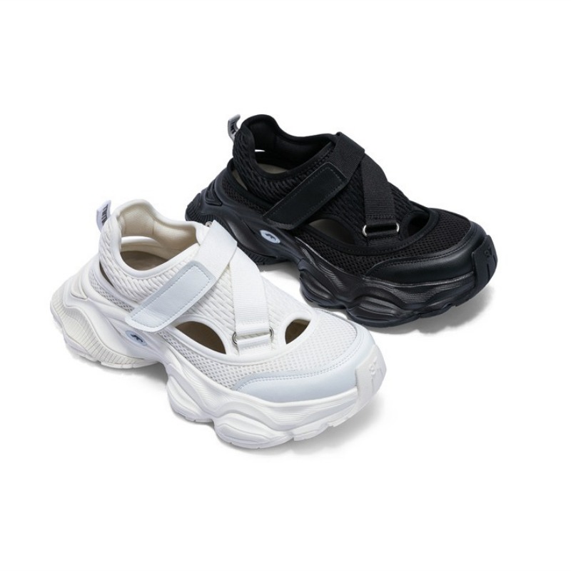 여성용 중공 통기성 아빠 신발 벨크로 샌들 캐주얼 스니 - Women'S Fashion Velcro Sneakers 리뷰 및 가격