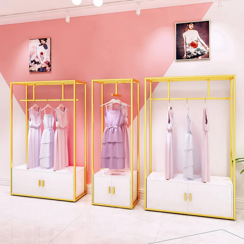 맞춤형 여성 의류 매장 진열대 금속 소매 부티크 아동복 - Women'S Fashion Retailers 리뷰 및 가격