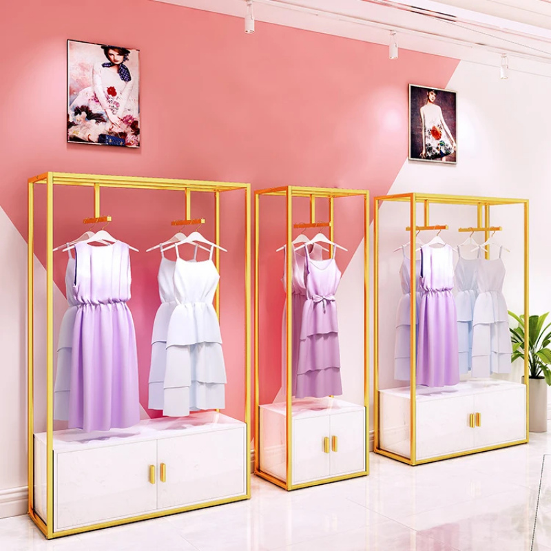 맞춤형 여성 의류 매장 진열대 금속 소매 부티크 아동복 - Women'S Fashion Retailers 리뷰 및 가격