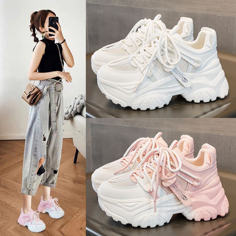 여성 신발 캐주얼 신발 봄 운동화 플랫폼 여성 신발 테 - Women'S Fashion Tennis Shoes 리뷰 및 가격