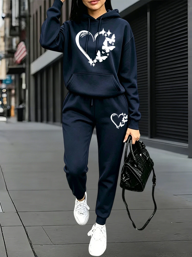 2026 신상 여성 트레이닝복 후드티와 스웨트팬츠 가을 - Women'S Fashion For 2026 리뷰 및 가격