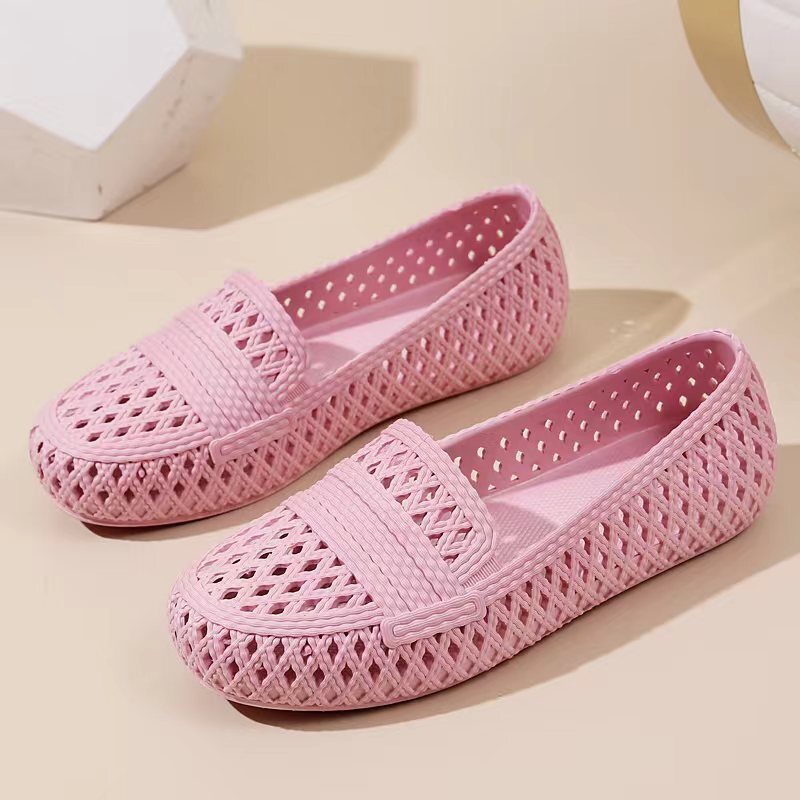 새로운 여름 스타일 세련되고 편안한 플랫 솔 캐주얼 아 - Women Fashion Hats 리뷰 및 가격
