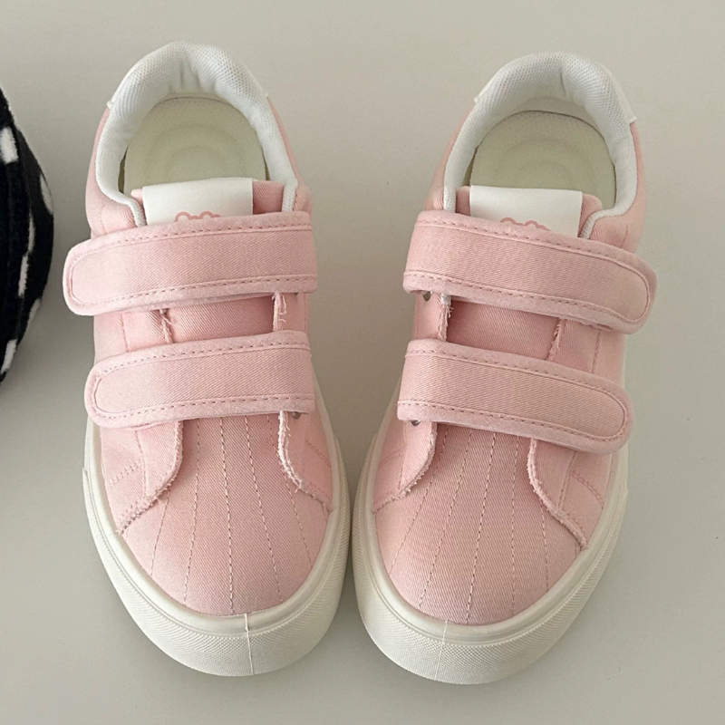 여성용 라운드 토 더블 벨크로 편안하고 통기성 좋은 스 - Women'S Fashion Velcro Sneakers 리뷰 및 가격
